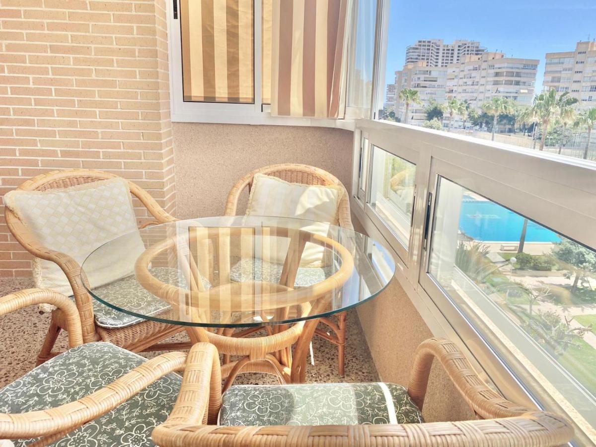 Apartamento Atenas Piscina 4 Pax, Inmobiliaria Leo Playa De San Juan アリカンテ エクステリア 写真