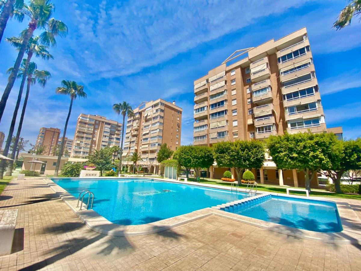 Apartamento Atenas Piscina 4 Pax, Inmobiliaria Leo Playa De San Juan アリカンテ エクステリア 写真