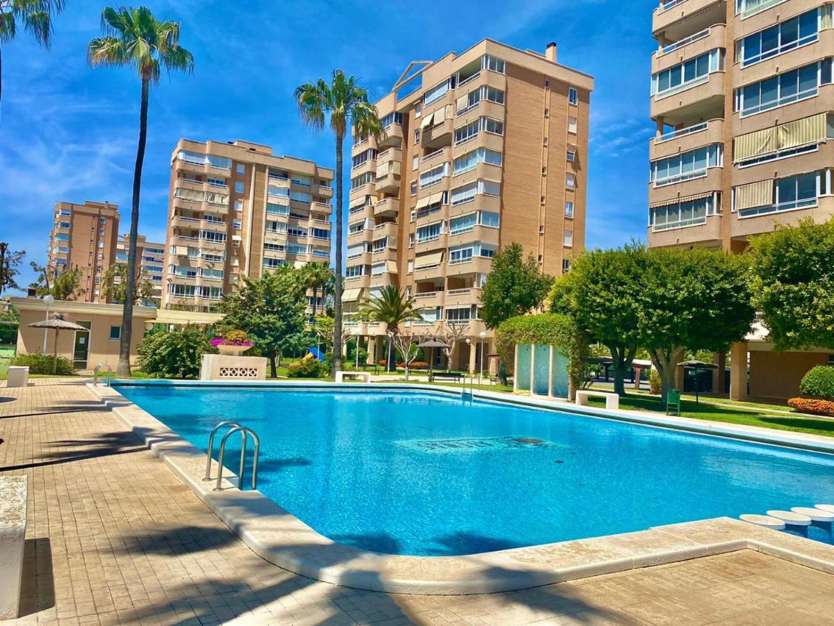 Apartamento Atenas Piscina 4 Pax, Inmobiliaria Leo Playa De San Juan アリカンテ エクステリア 写真